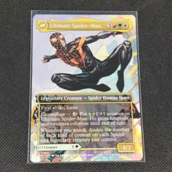 Miles Morales - 0200 - M - Borderless - Non-Foil - Spider-Man - MTG - NM/M - Image 2