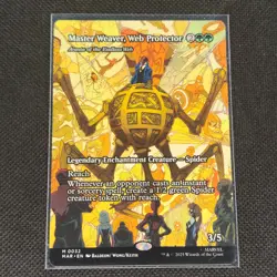 Master Weaver, Web Protector - 0032 - M - Borderless - Non-Foil - - MTG - NM/M - Image 1