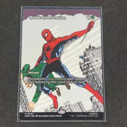 Heroic Intervention - 0034 - M - Borderless - Non-Foil - Spider-Man - MTG - NM/M - Image 1