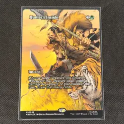 Hunter's Insight - 0035 - M - Borderless - Non-Foil - Spider-Man - MTG - NM/M - Image 1