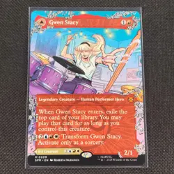 Gwen Stacy - 0209 - M - Borderless - Non-Foil - Spider-Man - MTG - NM/M - Image 1