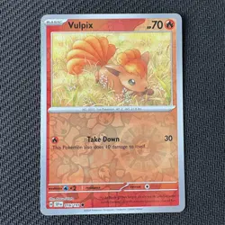 Vulpix 016/191 Reverse Holo Pokemon TCG: Surging Sparks Near Mint (NM) - Image 1
