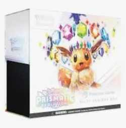 Pokemon TCG Scarlet Violet Prismatic Evolutions ETB Elite Trainer Box NEW SEALED - Image 1