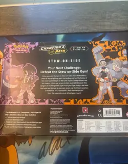 Pokemon Champion's Path Stow-On-Side Special Pin Collection Box Pack of 3 820650807411 - Image 3