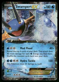 2013 Swampert EX - XY55 Promo Holo LP XY Promos Pokemon - Image 1
