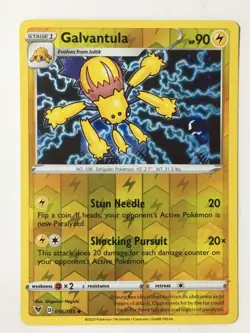 Galvantula 056/185 Reverse Holo Uncommon Vivid Voltage Pokemon Pack Fresh - Image 1