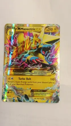 Pokemon TCG M Manectric EX 120/119 Full Art Holo Secret Rare XY Phantom Forces - Image 1