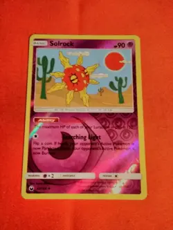 Solrock 62/168 Rev Reverse Holo SM Celestial Storm Pokemon - Unplayed Mint+ - Image 1