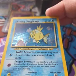 Pokemon TCG Shining Magikarp Neo Revelation Holo English 2000 Secret 66/64 - Image 3