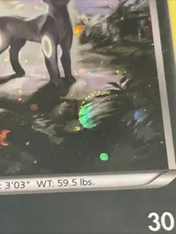 Pokemon XY Black Star Promo Umbreon-Holo #XY96 PSA 7 NM X2 SWIRLS! - Image 3