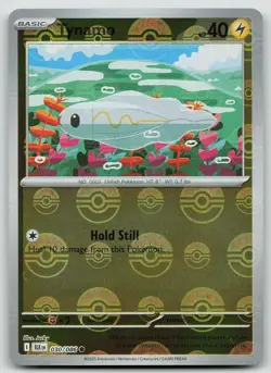 Pokemon Tynamo (Poke Ball Pattern) 030/086 Black Bolt Common Holo NM - Image 1