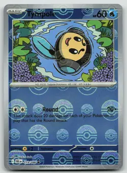 Pokemon Tympole (Poke Ball Pattern) 019/086 Black Bolt Common Holo NM - Image 1