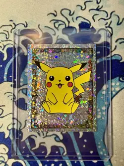 Pikachu Topps Nintendo Merlin Pokemon 1999 Prism Holo # S1 NM✨ Pack Fresh - Image 1