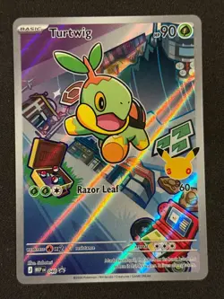 TURTWIG 040 HOLO PROMO POKEMON NM/M - Image 1