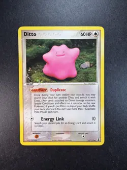 2005 Pokemon Ditto EX Delta Species 35/113 Non-holo Regular - Image 1