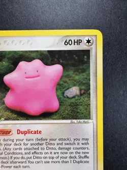 2005 Pokemon Ditto EX Delta Species 35/113 Non-holo Regular - Image 3