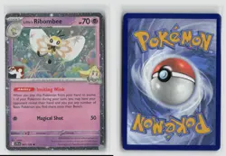 Lillie's Ribombee #067/159 Prize Pack Rare Cosmos Holo Pokemon TCG NM - Image 3