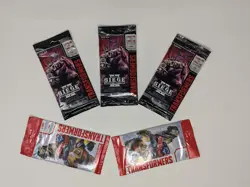 5 Packs Transformers Trading Card Game Booster Pack And WfC Siege II - Image 1