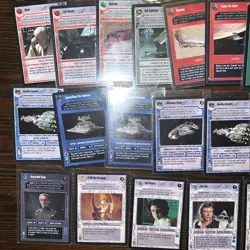 700+ Star Wars CCG 1995 Limited Black Border Lot With Rare Cards Decipher - Image 2