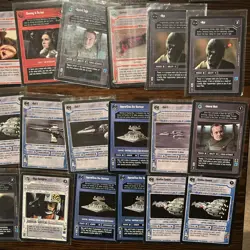700+ Star Wars CCG 1995 Limited Black Border Lot With Rare Cards Decipher - Image 5