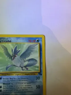 LP (Unlimited) Pokemon ARTICUNO Card FOSSIL Set 17/62 WOTC Wizards Non-Holo RARE - Image 5