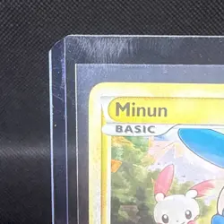 Minun HGSS17 Cracked Ice LP -Rare Holo Pokemon Card- Black Star Promo (4s1) - Image 3