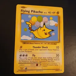 POKEMON CARD Flying Pikachu TCG CARD 2016 XY Evolutions 110/108 - Image 1