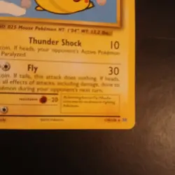 POKEMON CARD Flying Pikachu TCG CARD 2016 XY Evolutions 110/108 - Image 3