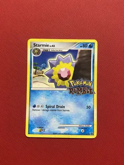 Starmie 5 Rumble Regular Pokemon Card TCG Promo - Image 1