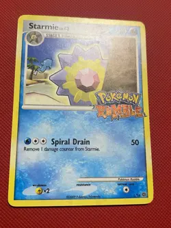Starmie 5 Rumble Regular Pokemon Card TCG Promo - Image 3