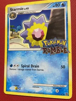 Starmie 5 Rumble Regular Pokemon Card TCG Promo - Image 4
