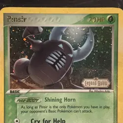 Pokemon Pinsir 24/92 Legend Maker Holo Stamped Card TCG - Image 2