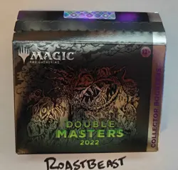 Magic The Gathering - Double Masters 2022 Collector Box - 4 Packs Sealed NEW - Image 1