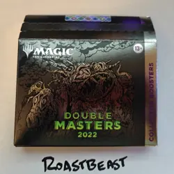 Magic The Gathering - Double Masters 2022 Collector Box - 4 Packs Sealed NEW - Image 2