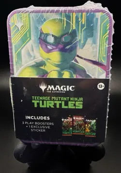 🔥 MAGIC THE GATHERING TEENAGE MUTANT NINJA TURTLES MTG TMNT TIN DONATELLO 🔥 - Image 1