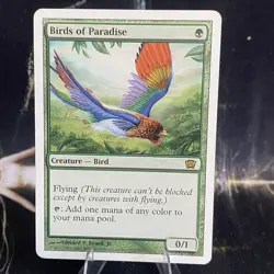 Magic the Gathering - Birds of Paradise - (233/361) - Eighth Edition - LP - MTG - Image 1