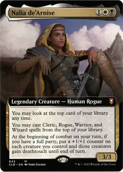 Nalia de'Arnise (Extended Art) - 643 / English / Near Mint MTG - Image 1