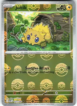 Joltik (Poke Ball Pattern) 033/086 Pokemon SV: White Flare Holo Common NM - Image 1