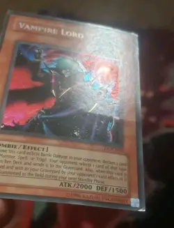 Vampire Lord - DCR-000 - Secret Rare - Unlimited - Moderate Play SEE PICS - Image 2