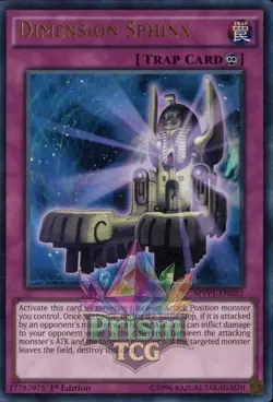 1st ed Dimension Sphinx ultra rare MVP1-EN023 Yugioh - Image 1
