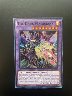 Yugioh The Dark Magicians RA04-EN054 Super Rare 1st Edition LP - Image 1