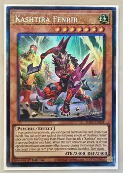 Kashtira Fenrir 1st Edition Collector's Rare RA05-EN024 Yu-Gi-Oh! - Image 1