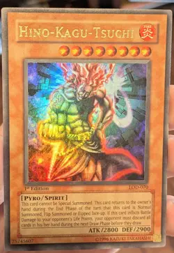 Hino-Kagu-Tsuchi LOD-070 1st Edition NM [Yu-Gi-Oh! Legacy of Darkness, Ultra] - Image 3