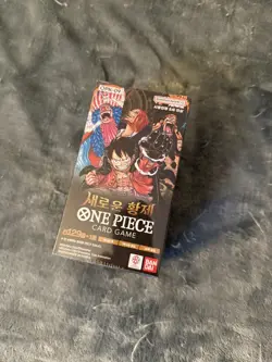 ONE PIECE TCG Booster Box EMPERORS IN THE NEW WORLD OPK09 - KOR KOREAN (OP09) - Image 1