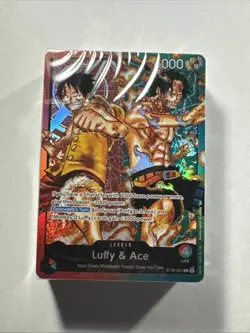 ONE PIECE ENGLISH TCG: (ST-30) Starter Deck EX: Luffy & Ace BRICK ONLY SEALED - Image 1