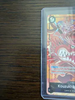 Bandai OP16-085 Kouzuki Momonosuke Rare Alt Art Holo One Piece TCG English - Image 5