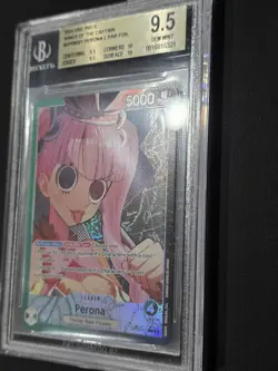 Perona 2024 One Piece Wings of The Captain #OP06-021 Alt Art BGS 9.5 - Image 3