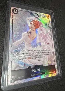 One Piece Nami OP15-086 Special Alt Art Adventure On Kami’s Islands PRISTINE - Image 1
