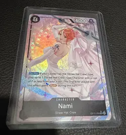 One Piece Nami OP15-086 Special Alt Art Adventure On Kami’s Islands PRISTINE - Image 2