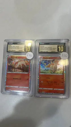 CGC 10 Pristine Ponyta, Rapidash Charizard Ho-Oh ex Deck Trading Card Game Class - Image 1